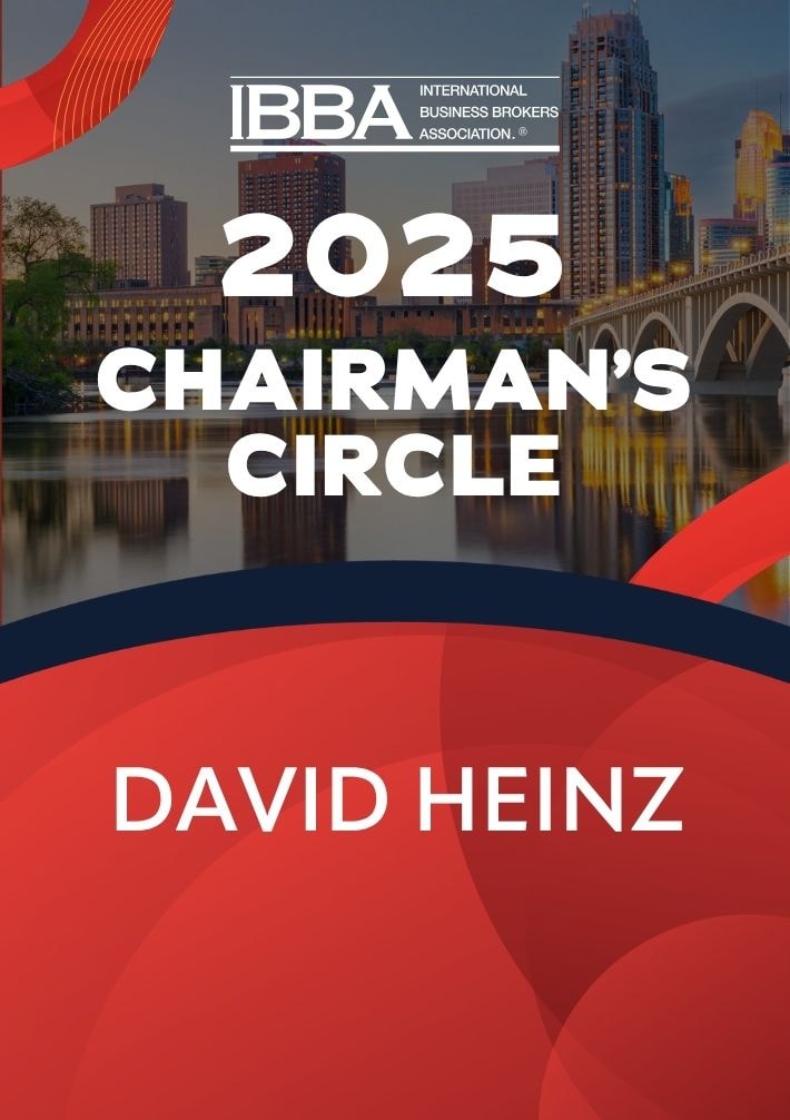 IBBA 2025 Award — David Heinz, Heinz Business Group